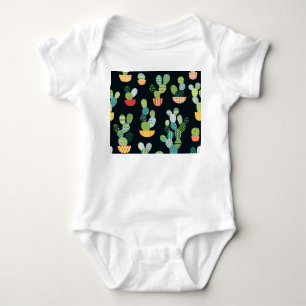 Body Patchwork Cactus Plantes Motif sans couture