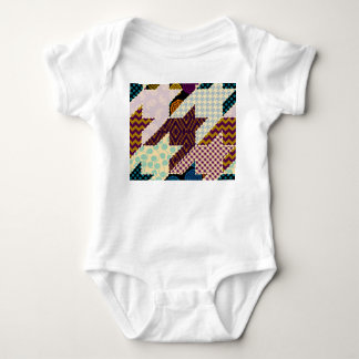 Body Patchwork Hounds-tooth : Armature Vintage sans joi