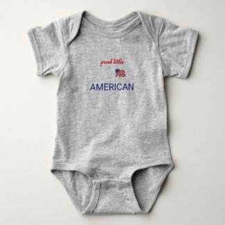 Body Patriotique Fier Little American