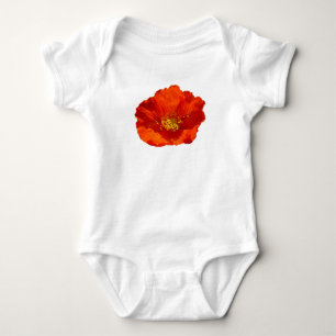 Body Pavot rouge de l'Alaska Fleur colorée
