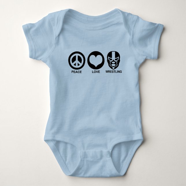 Body Peace love Lutling Baby T-shirt (Devant)