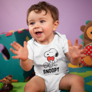 Body Peanuts Saint-Valentin Câlin de Snoopy avec un
