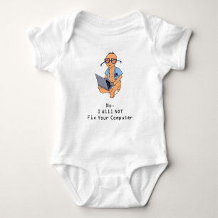 Body Peau ringarde de Tan de bébé d'ordinateur