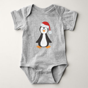 Body Penguin de Noël, Penguin de bébé, Chapeau de Noël
