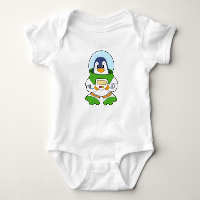 Body Penguin en astronaute costume (Devant)