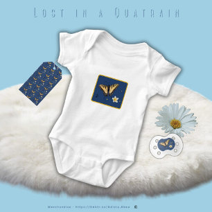 Body Perdu en Quatrain par Adiela Akoo - Bodysuit bébé