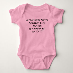 Body Père est amérindien et mère viking-Shirt