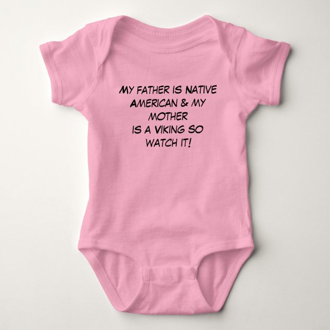Body Père est amérindien et mère viking-Shirt (Devant)