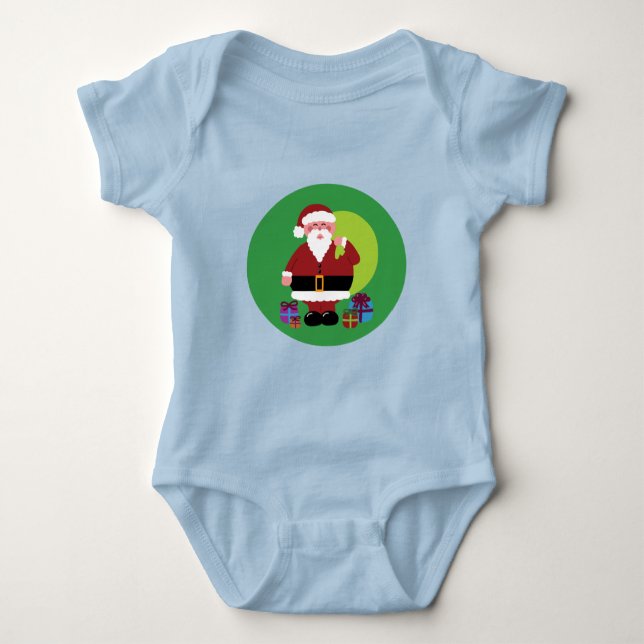 Body Père Noël Avec Présents T-Shirt Enfant (Devant)