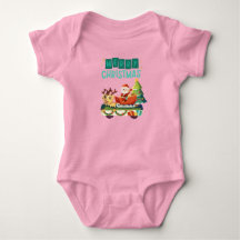 Père Noël- Jersey Bodysuit Baby
