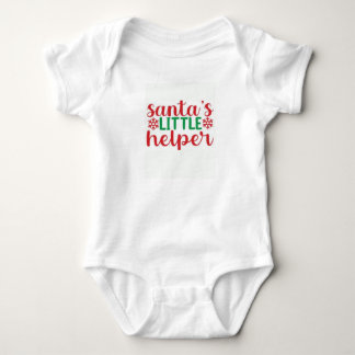 Body "Père Noël Little Helper" avec un bébé mignon