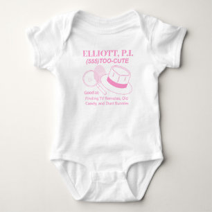 Body Personnalisable Cute Baby P.I.