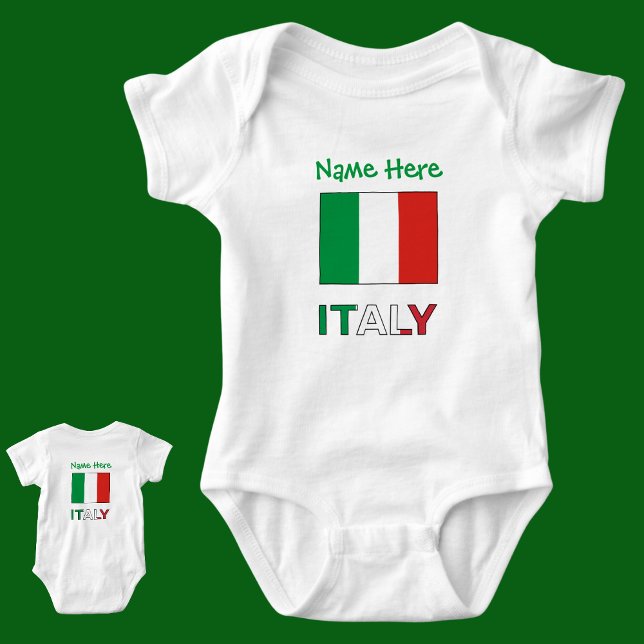 Body Personnalisation verte du drapeau italien en Itali (Créateur téléchargé)