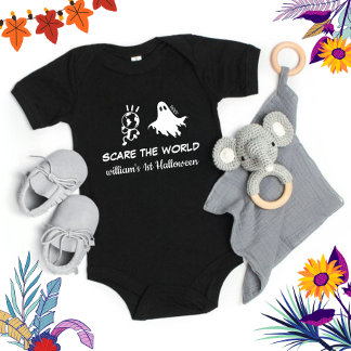 Body Personnalisé 1er Halloween Citrouille Funny Baby