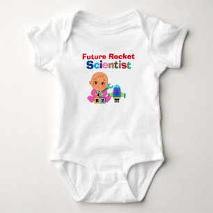 Body Personnalisé Cute Funny Baby Futur Rocket Scientis