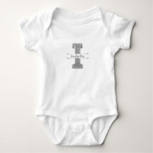 Personnalisé I Premier Monogramme Argent Votre Nom