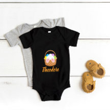 Body personnalisé pour bébé de Pâques