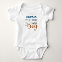 Body personnalisé pour bébé en jersey