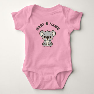 Body personnalisé pour bébé koala mignon