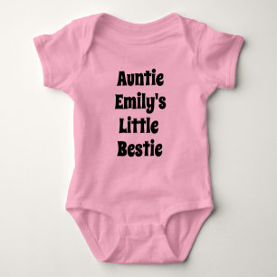 Body personnalisé pour bébé, petite Bestie de Tati
