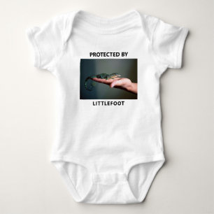 Body Personnalisé Protégé Par Lizard Pet Photo Drôle