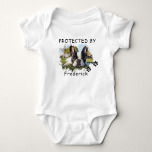 Body Personnalisé Protégé par [Nom de l'animal]