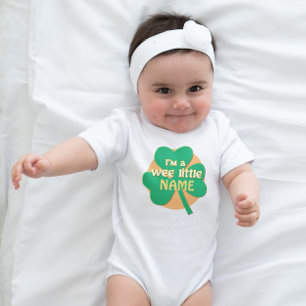 Body Personnalisé Wee Little Irish