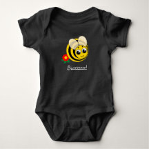 Personnaliser, abeille mignonne, abeille bourdonna