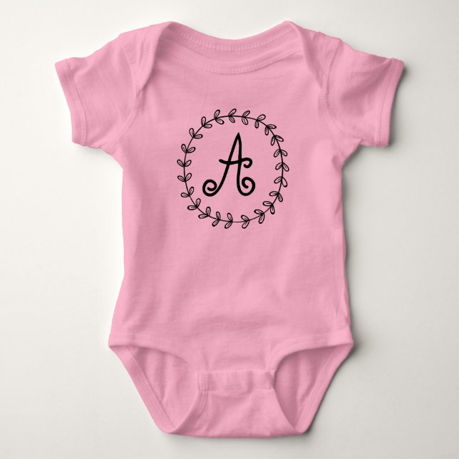 Body Personnaliser et suite personnalisée de bébé de (Devant)
