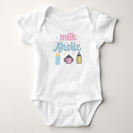 Body Personnaliser Lait Aholic Funny mignonne