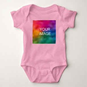 Body Personnaliser Modèle couleur rose Ajouter photo