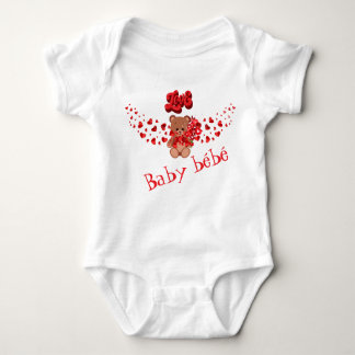 Body Petit Amant de papa" Bodysuit bébé