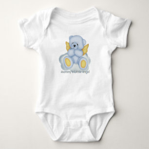 Body Petit ange de maman (bleu) bébé rameper