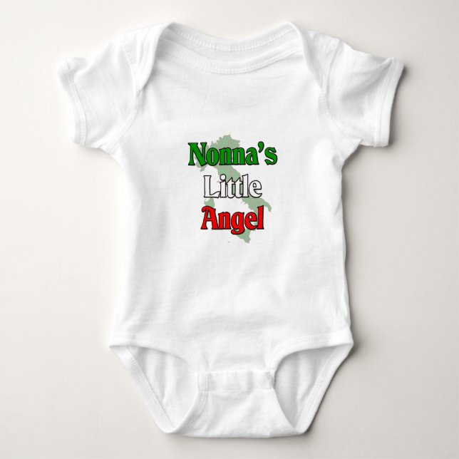 Body Petit Ange de Nonna (grand-mère italienne) (Devant)