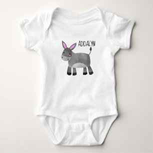 Body Petit bébé Âne personnalisé mignon