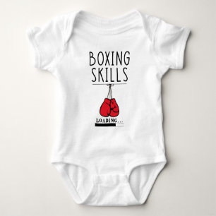 Body Petit Bébé de boxe - Compétences de boxe - Punchin