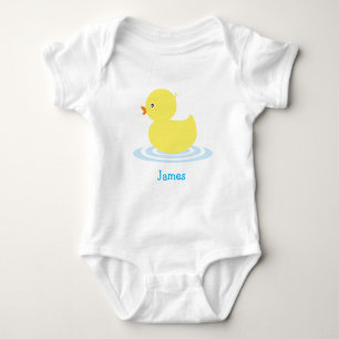Body Petit Canard Jaune - Costume personnalisé pour béb