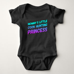 Body Petit Coon de maman Chasse Princesse Baby Bodysuit