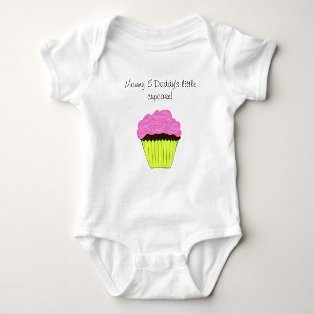 Body Petit Cupcake de maman et papa (Devant)