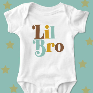 Body Petit Frère Vêtement Assorti pour Frère et Soeur 