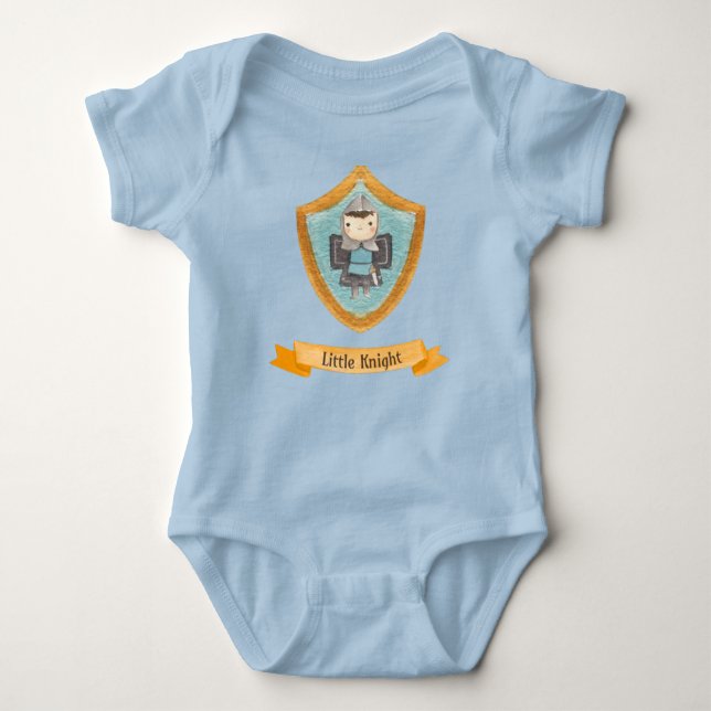 Body Petit garçon Chevalier Baby Bodysuit (Devant)