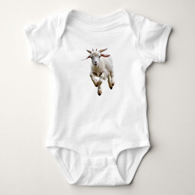 Body Petit Goat Kid Jumping Sur Toi (Devant)