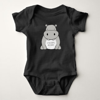 Body Petit hippo, grand coeur.