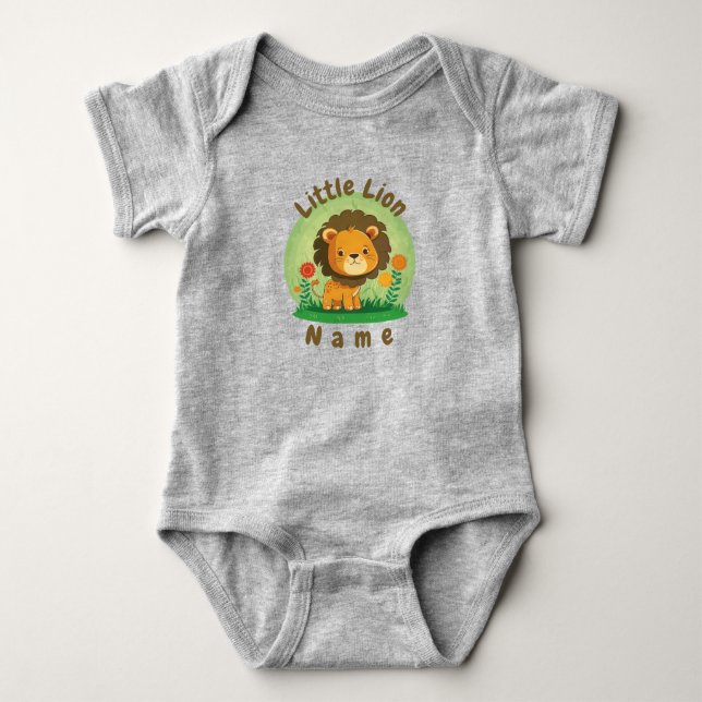 Body Petit Lion Personnalisé (Devant)