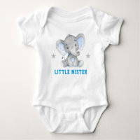 Petit Mister Gentleman Blue Boy Elephant