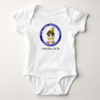 Petit Prince Tat Tat Baby Bodysuit en Jersey