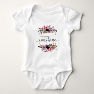 Body Petit Rayon de Soleil   Tutu de bébé fille Bohème 