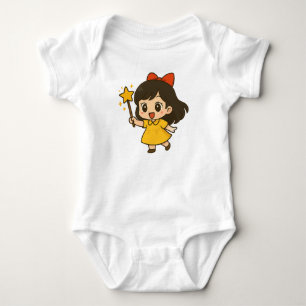 Body petit t-shirt avec des illustrations amusantes pou