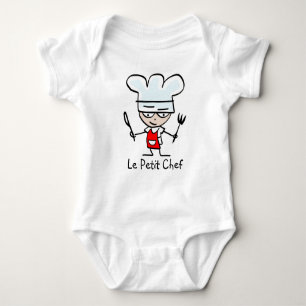 Body Petit T-shirt de bande dessinée de chef de le pour