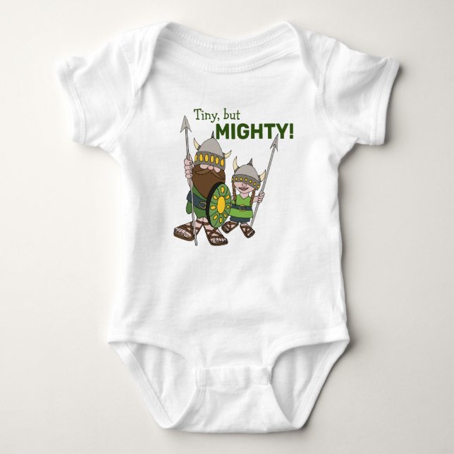 Body Petit Vikings Baby Jersey Bodysuit (Devant)